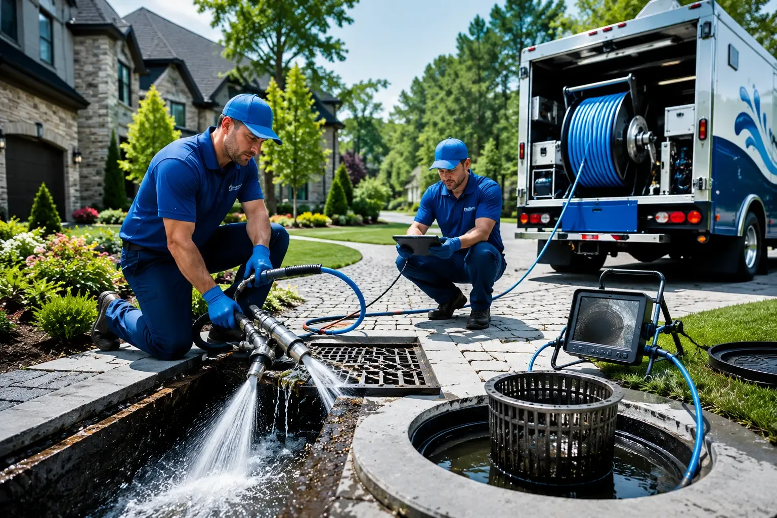 Local outdoor drain cleaning professionals in Luck, WI